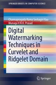 Cover von Digital Watermarking Techniques in Curvelet and Ridgelet Domain