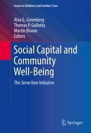 Cover von Social Capital and Community Well-Being