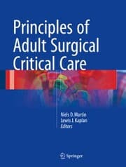 Cover von Principles of Adult Surgical Critical Care
