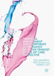 Cover von Financial Management and Corporate Governance from the Feminist Ethics of Care Perspective