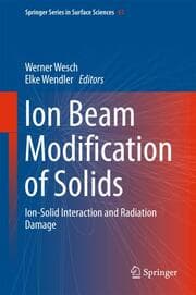 Cover von Ion Beam Modification of Solids