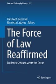 Cover von The Force of Law Reaffirmed