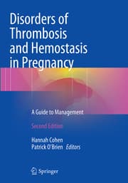 Cover von Disorders of Thrombosis and Hemostasis in Pregnancy