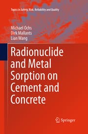 Cover von Radionuclide and Metal Sorption on Cement and Concrete