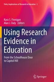 Cover von Using Research Evidence in Education