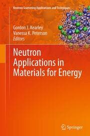 Cover von Neutron Applications in Materials for Energy