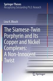Cover von The Siamese-Twin Porphyrin and Its Copper and Nickel Complexes: A Non-Innocent Twist