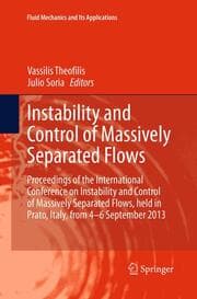 Cover von Instability and Control of Massively Separated Flows