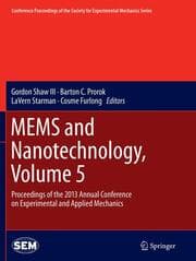 Cover von MEMS and Nanotechnology, Volume 5