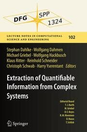 Cover von Extraction of Quantifiable Information from Complex Systems