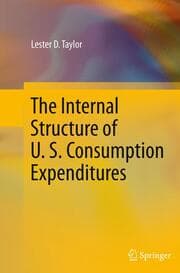 Cover von The Internal Structure of U. S. Consumption Expenditures
