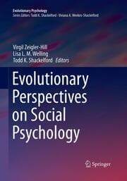 Cover von Evolutionary Perspectives on Social Psychology
