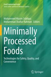 Cover von Minimally Processed Foods