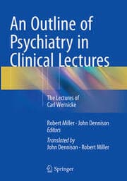Cover von An Outline of Psychiatry in Clinical Lectures