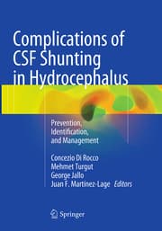 Cover von Complications of CSF Shunting in Hydrocephalus