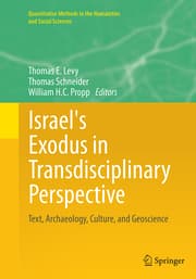 Cover von Israel's Exodus in Transdisciplinary Perspective