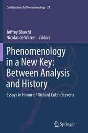 Cover von Phenomenology in a New Key: Between Analysis and History