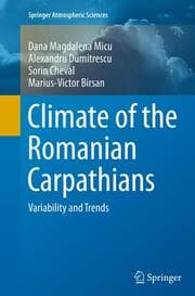 Cover von Climate of the Romanian Carpathians