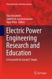 Cover von Electric Power Engineering Research and Education