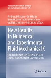 Cover von New Results in Numerical and Experimental Fluid Mechanics IX