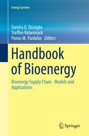 Cover von Handbook of Bioenergy