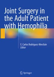 Cover von Joint Surgery in the Adult Patient with Hemophilia