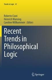 Cover von Recent Trends in Philosophical Logic