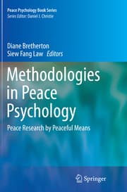 Cover von Methodologies in Peace Psychology