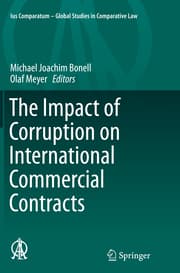 Cover von The Impact of Corruption on International Commercial Contracts