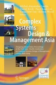 Cover von Complex Systems Design & Management Asia