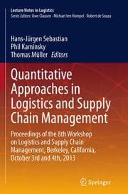 Cover von Quantitative Approaches in Logistics and Supply Chain Management