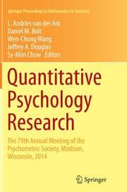 Cover von Quantitative Psychology Research