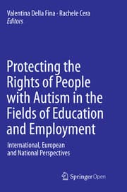 Cover von Protecting the Rights of People with Autism in the Fields of Education and Employment