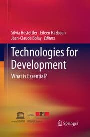 Cover von Technologies for Development