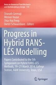 Cover von Progress in Hybrid RANS-LES Modelling