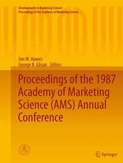 Cover von Proceedings of the 1987 Academy of Marketing Science (AMS) Annual Conference