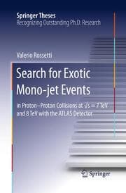 Cover von Search for Exotic Mono-jet Events
