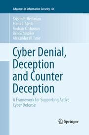 Cover von Cyber Denial, Deception and Counter Deception