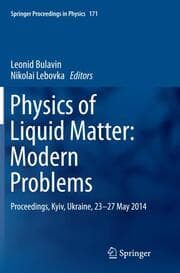 Cover von Physics of Liquid Matter: Modern Problems