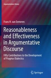 Cover von Reasonableness and Effectiveness in Argumentative Discourse