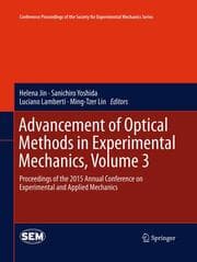 Cover von Advancement of Optical Methods in Experimental Mechanics, Volume 3