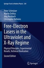 Cover von Free-Electron Lasers in the Ultraviolet and X-Ray Regime