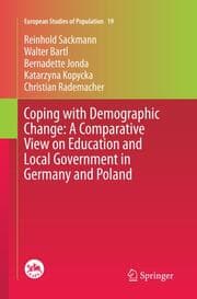 Cover von Coping with Demographic Change: A Comparative View on Education and Local Government in Germany and Poland