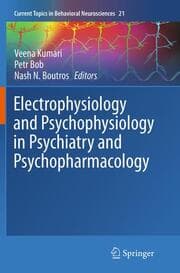 Cover von Electrophysiology and Psychophysiology in Psychiatry and Psychopharmacology