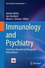 Cover von Immunology and Psychiatry