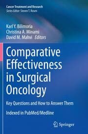 Cover von Comparative Effectiveness in Surgical Oncology
