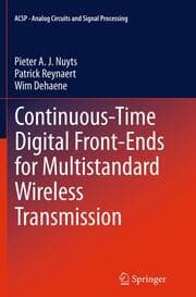 Cover von Continuous-Time Digital Front-Ends for Multistandard Wireless Transmission