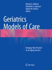Cover von Geriatrics Models of Care