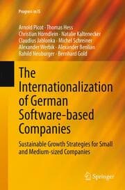 Cover von The Internationalization of German Software-based Companies