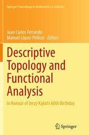 Cover von Descriptive Topology and Functional Analysis